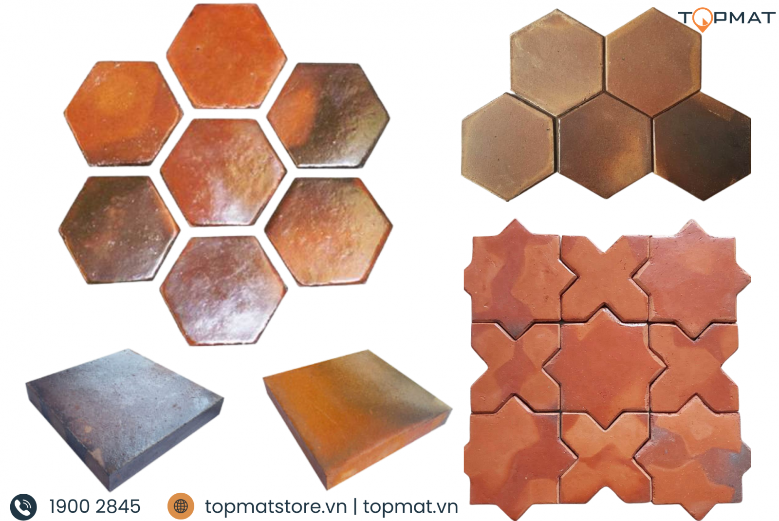 Các mẫu gạch giả cổ lát nền Đông Á đang được ưa chuộng hiện nay