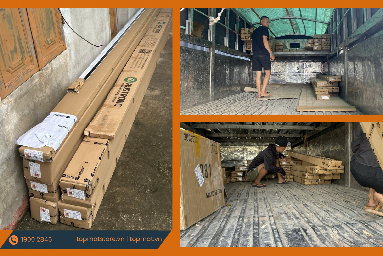 Topmat giao trần nhôm Austrong trực tiếp từ nhà máy đến công trình trên toàn quốc không qua trung gian