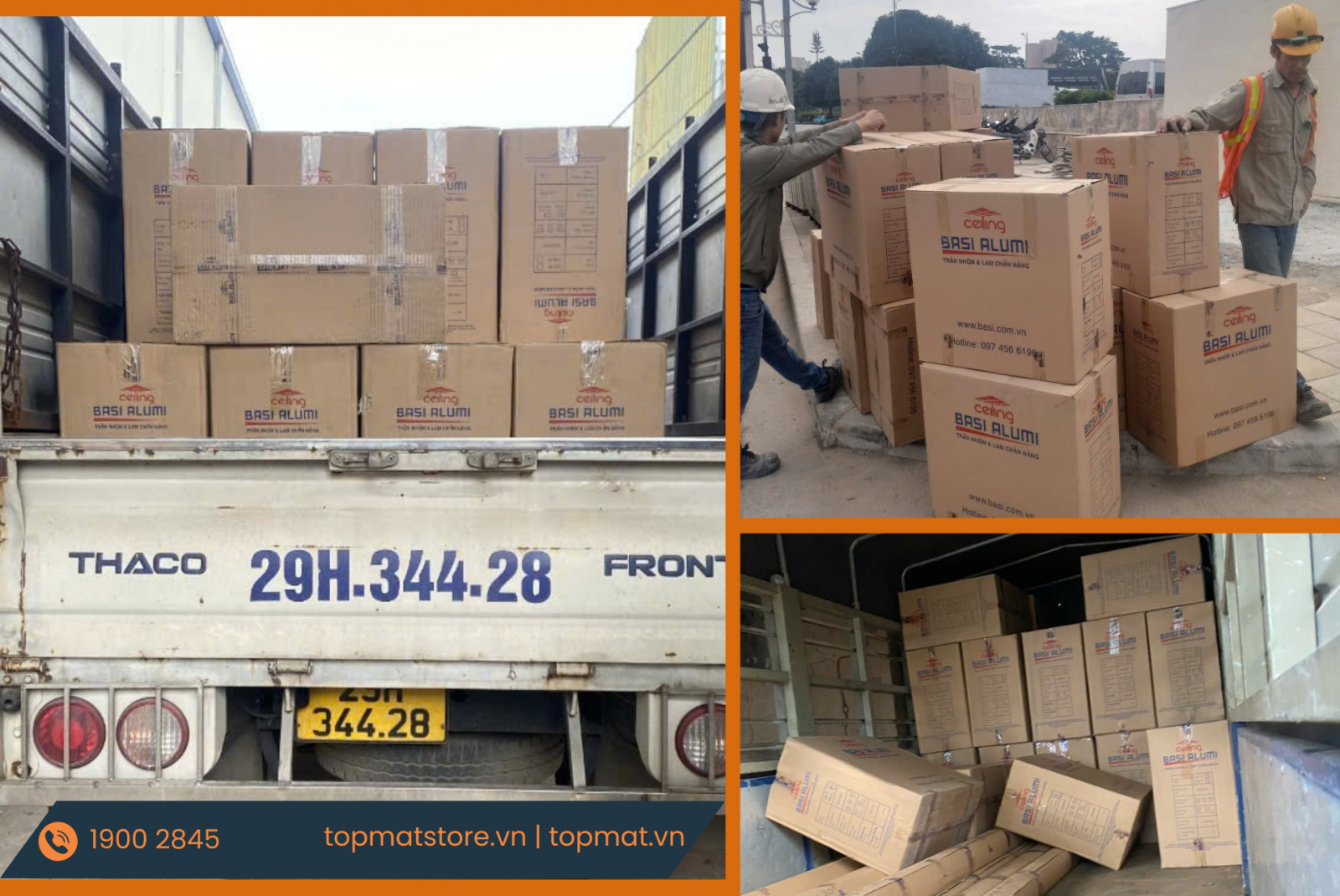 Giao trần nhôm Basi trực tiếp từ nhà máy đến công trình toàn quốc