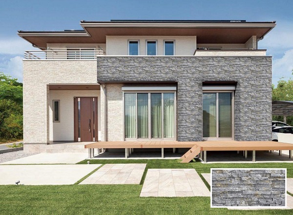 3 lý do nên lựa chọn đá chẻ ốp mặt tiền nhà cho công trình - Topmat